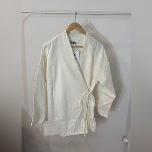 White Wrap Jacket